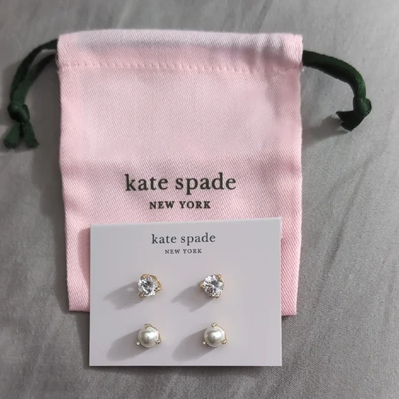 Kate Spade "Rose and Shine" Earrings Set - Picture 1 of 3